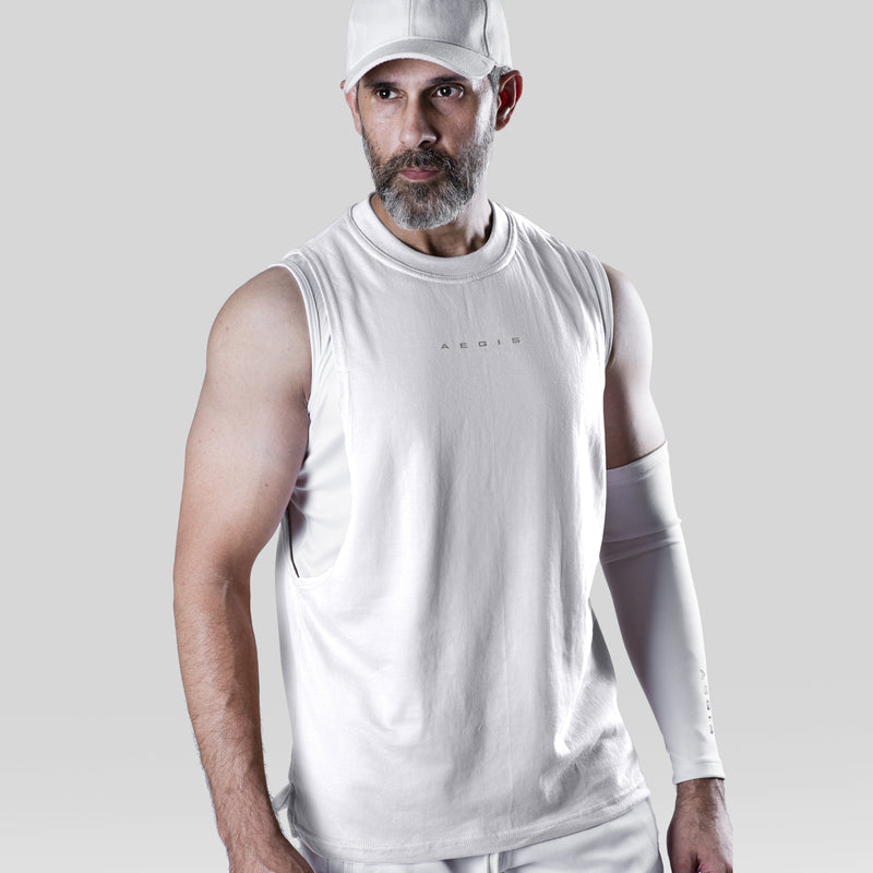 Muscle Tank - White