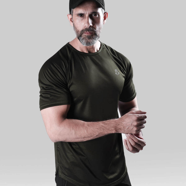 Poly Core Tee - Olive